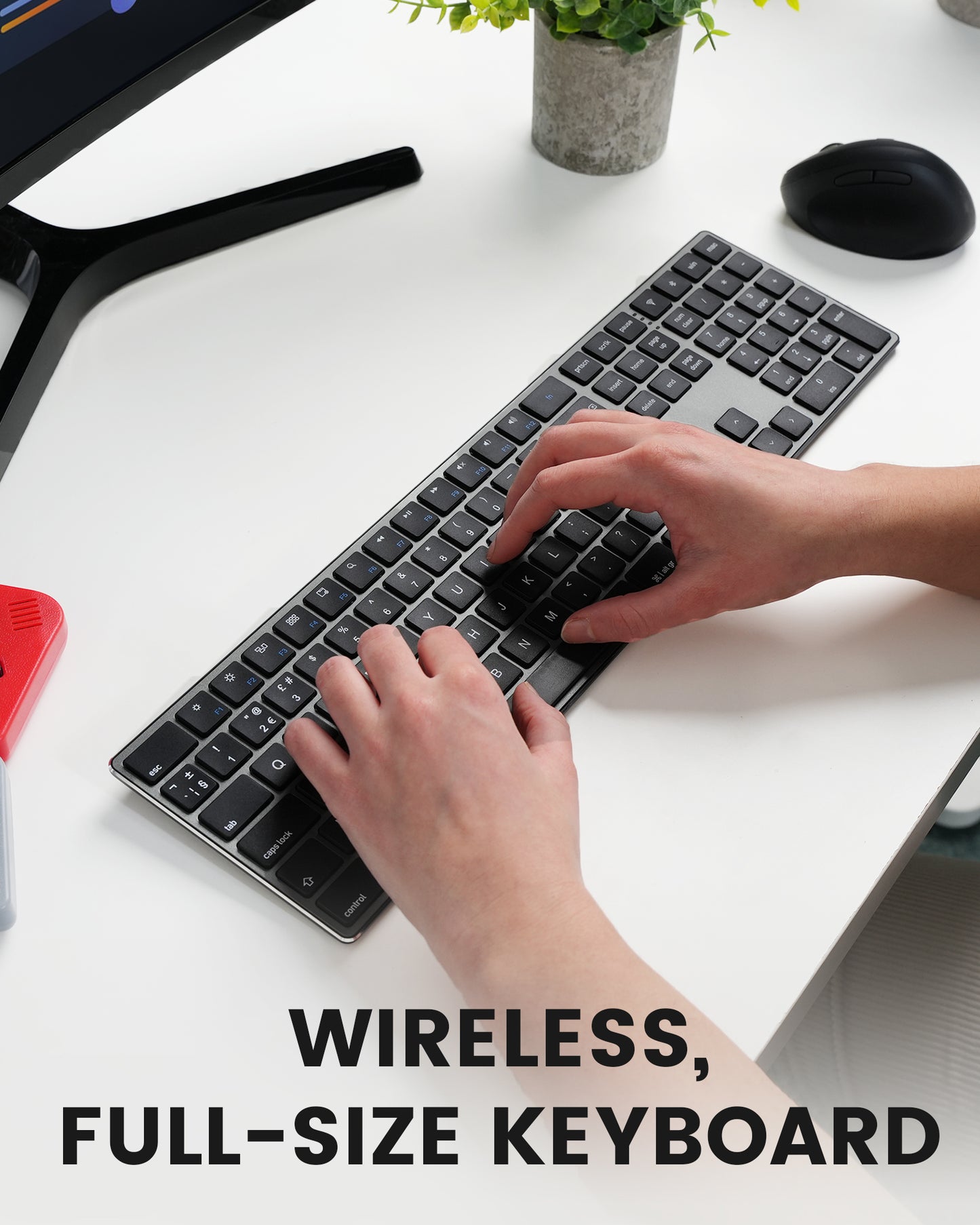 PERIBOARD-817 Wireless Multi Device Keyboard