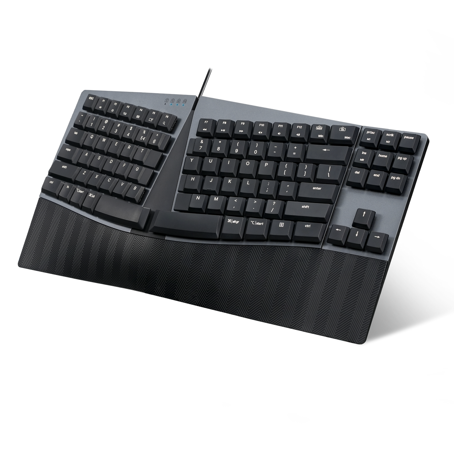 PERIBOARD-535 Wired Ergo-Mechanical Keyboard