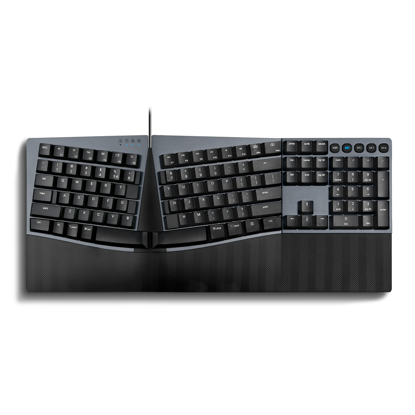 PERIBOARD-535 Wired Ergo-Mechanical Keyboard