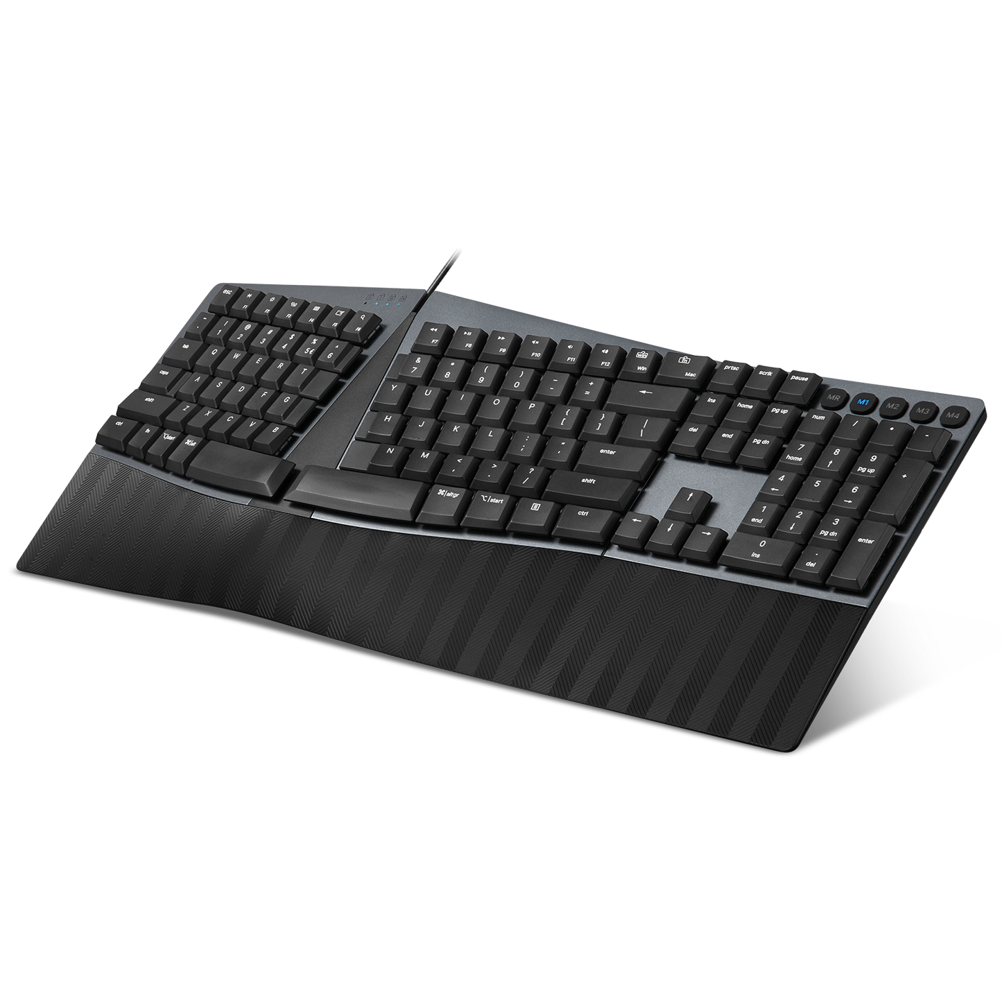 PERIBOARD-535 Wired Ergo-Mechanical Keyboard