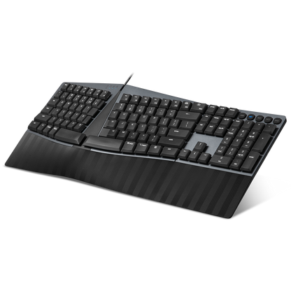 PERIBOARD-535 Wired Ergo-Mechanical Keyboard