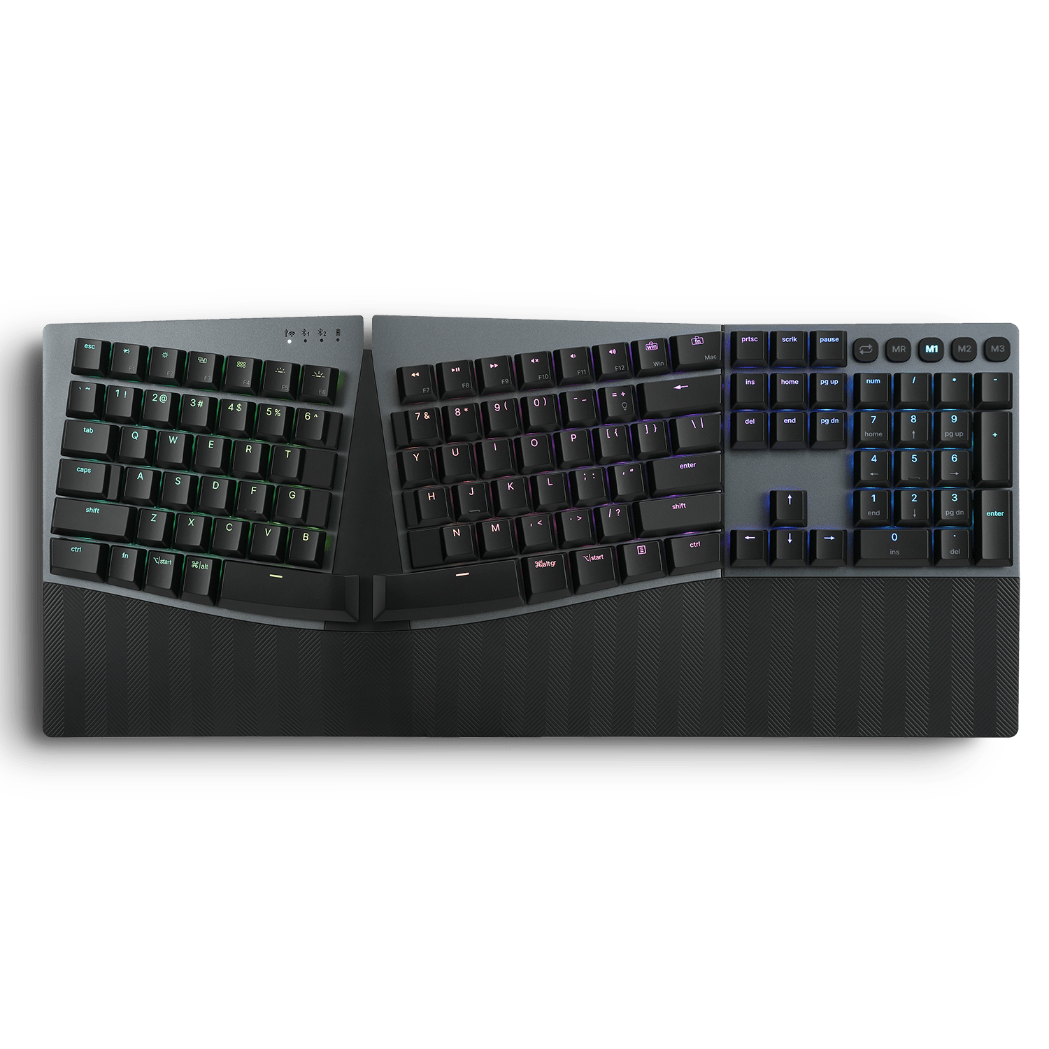 ERGO Mechanical Wireless Keyboard - PERIBOARD - 835 Full - Size - Perixx Europe