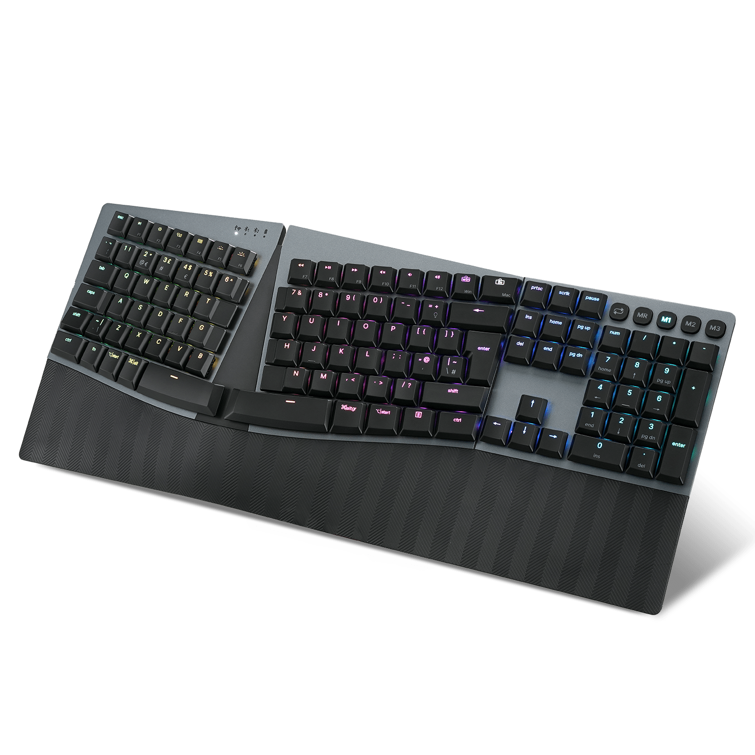 ERGO Mechanical Wireless Keyboard - PERIBOARD - 835 Full - Size - Perixx Europe