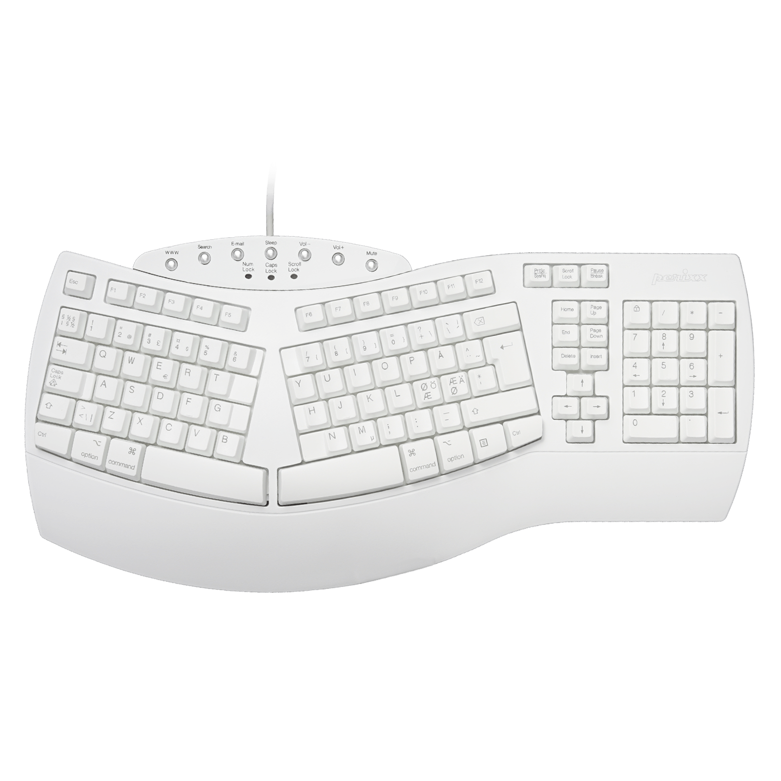 Ergonomic Full Size - PERIBOARD - 512 - Perixx Europe