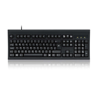 PERIBOARD-106 B - Wired Black Standard Keyboard - Perixx Europe