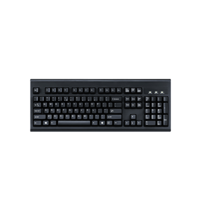 PERIBOARD-106 B - Wired Black Standard Keyboard - Perixx Europe