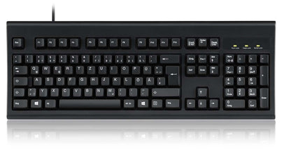 PERIBOARD-106 B - Wired Black Standard Keyboard - Perixx Europe