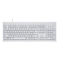 PERIBOARD-106 W - Wired White Standard Keyboard - Perixx Europe