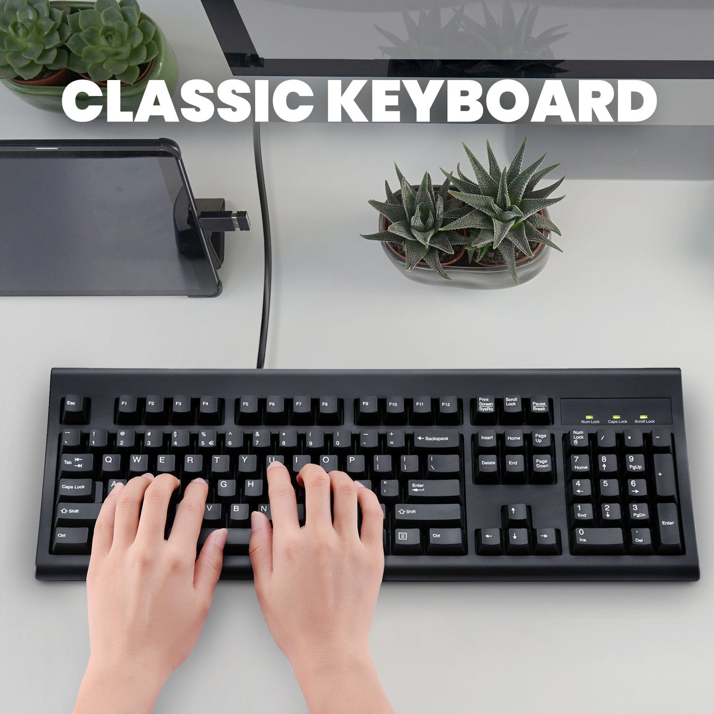 PERIBOARD - 106 Wired Performance Full - Size Keyboard - Perixx Europe