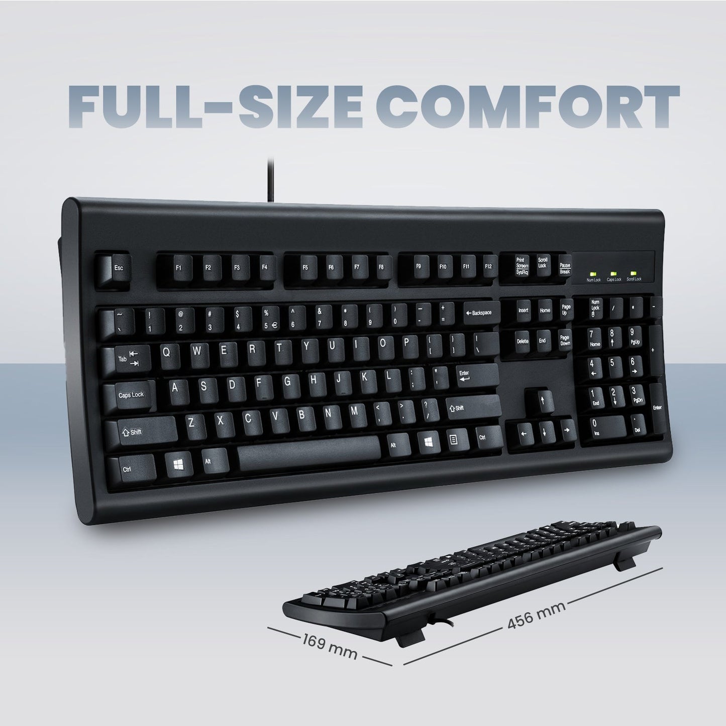 PERIBOARD - 106 Wired Performance Full - Size Keyboard - Perixx Europe