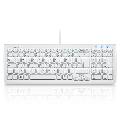 PERIBOARD - 208 Wired Compact Chiclet Keys Keyboard - Perixx Europe