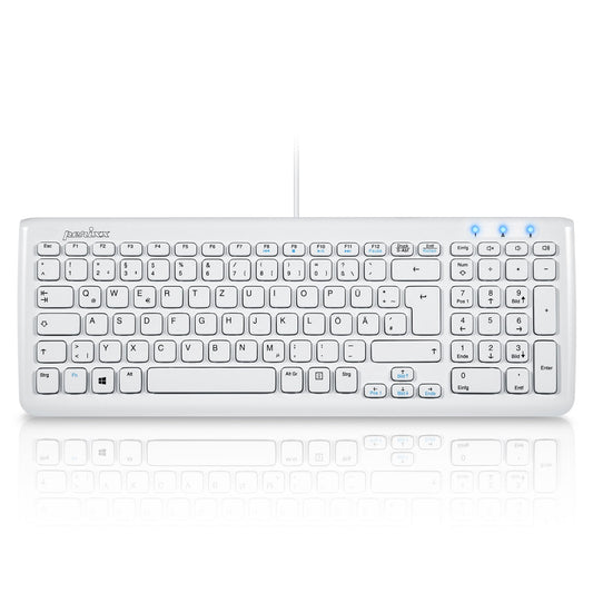 PERIBOARD - 208 Wired Compact Chiclet Keys Keyboard - Perixx Europe