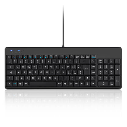 PERIBOARD-220 H - Wired Compact 75% Keyboard plus Numpad Extra USB Ports - Perixx Europe