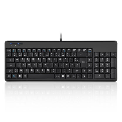 PERIBOARD-220 H - Wired Compact 75% Keyboard plus Numpad Extra USB Ports - Perixx Europe