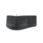 PERIBOARD-330 - Wired Backlit Ergonomic Keyboard with Adjustable Palm Rest - Perixx Europe