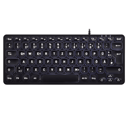 PERIBOARD-332 - Wired Mini Backlit Scissor Keyboard 70% - Perixx Europe