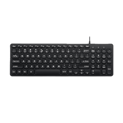 PERIBOARD-333 - Wired Compact Backlit Scissor Keyboard - Perixx Europe