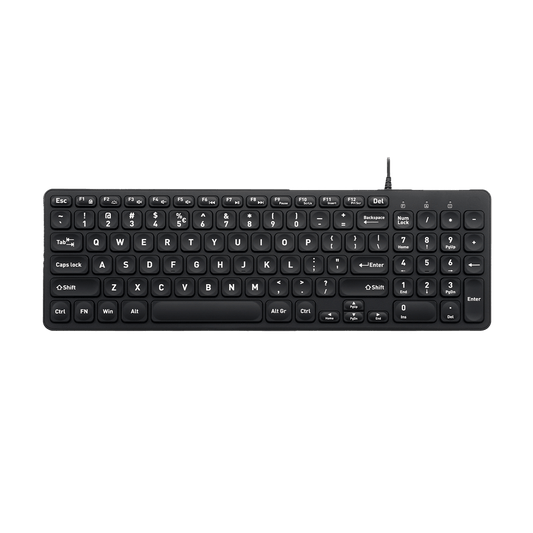 PERIBOARD-333 - Wired Compact Backlit Scissor Keyboard - Perixx Europe