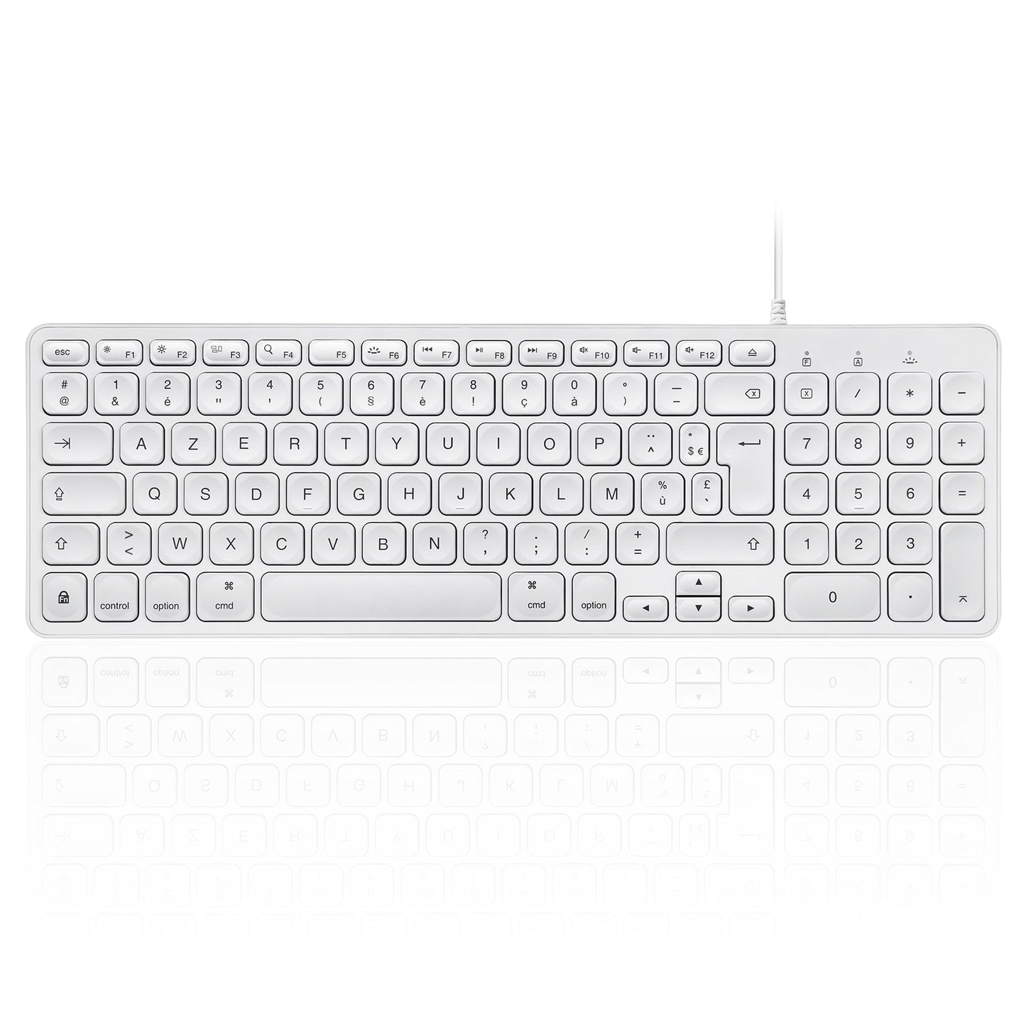 PERIBOARD-333M - Wired Compact Backlit Scissor Keyboard for Mac - Perixx Europe