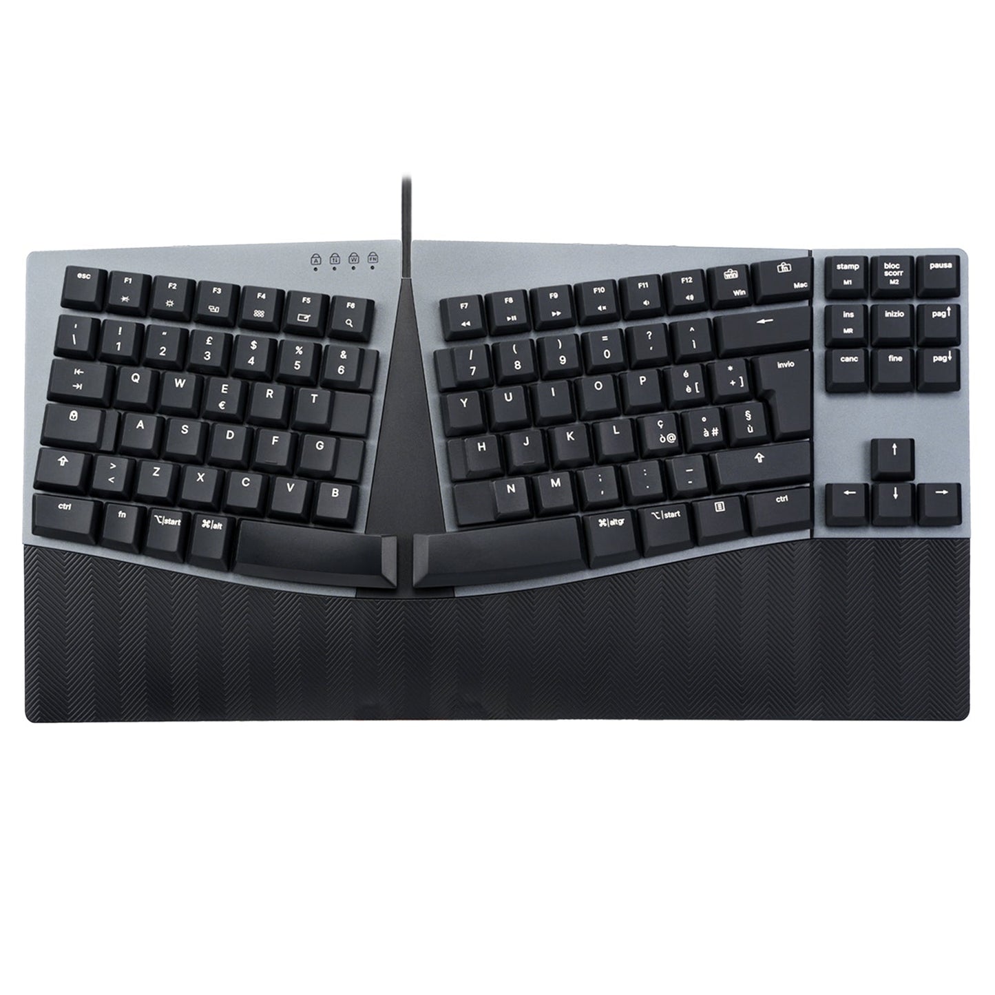 PERIBOARD - 335 Compact Ergo - Mechanical Keyboard - Perixx Europe