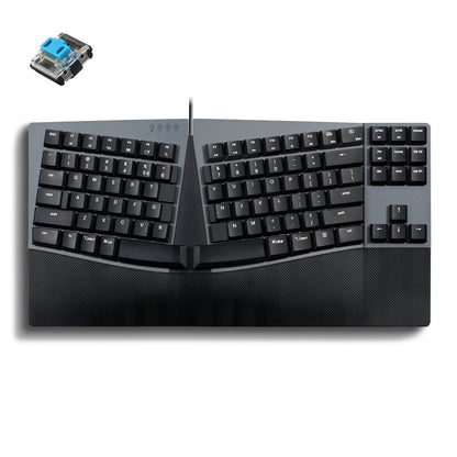 PERIBOARD - 335 Compact Ergo - Mechanical Keyboard - Perixx Europe