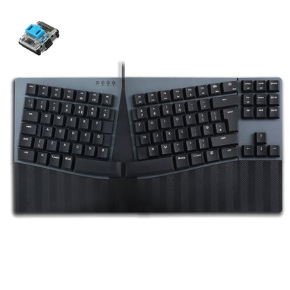 PERIBOARD - 335 Compact Ergo - Mechanical Keyboard - Perixx Europe