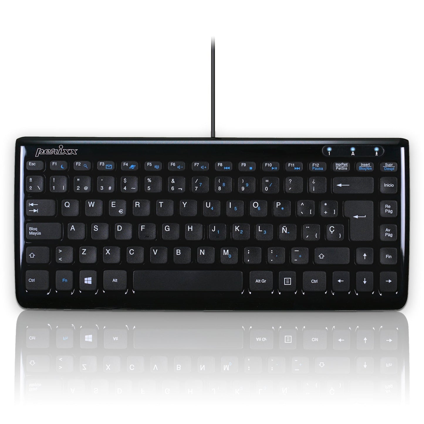 PERIBOARD-407 B - Wired Mini Keyboard - Perixx Europe