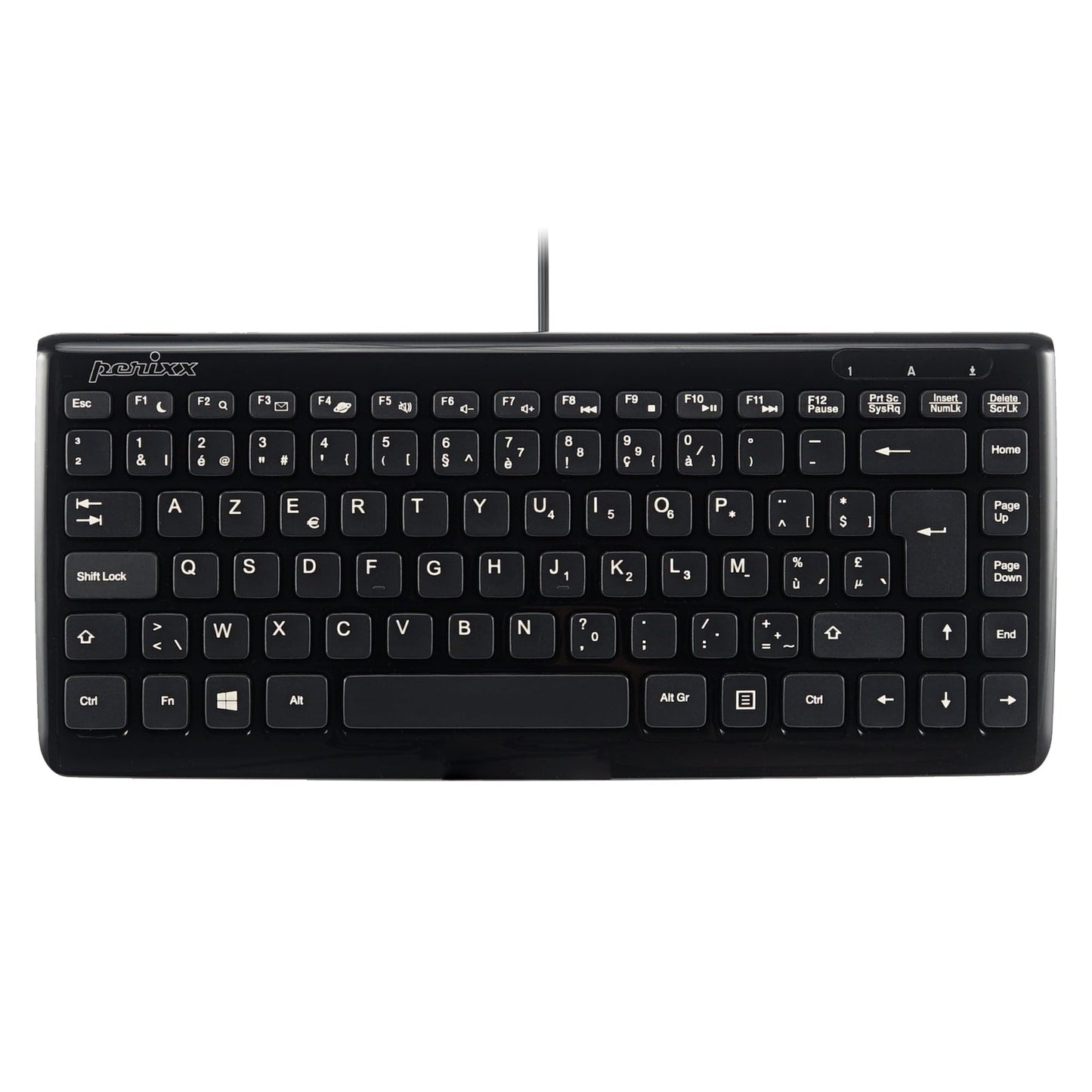 PERIBOARD-407 B - Wired Mini Keyboard - Perixx Europe