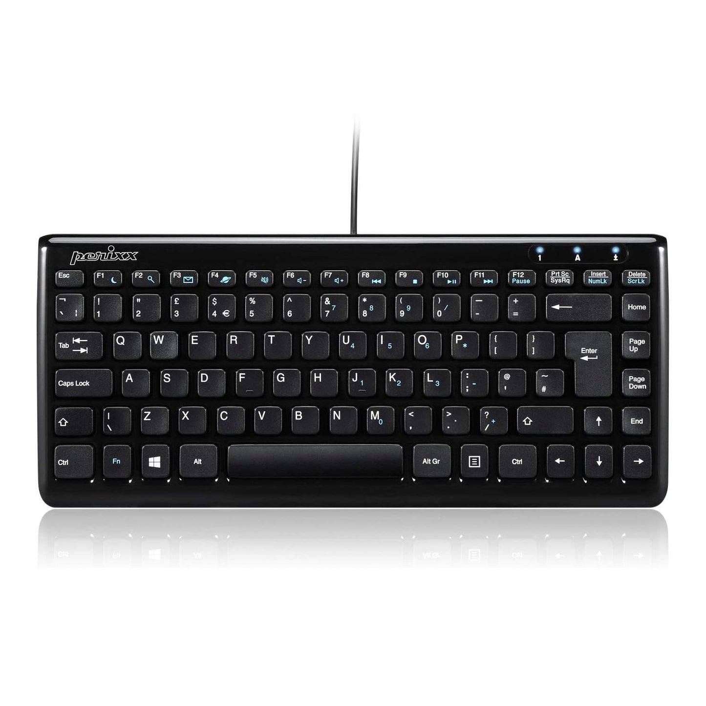 PERIBOARD-407 B - Wired Mini Keyboard - Perixx Europe