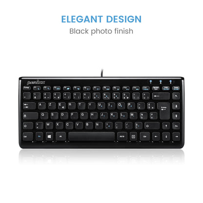 PERIBOARD-407 B - Wired Mini Keyboard - Perixx Europe