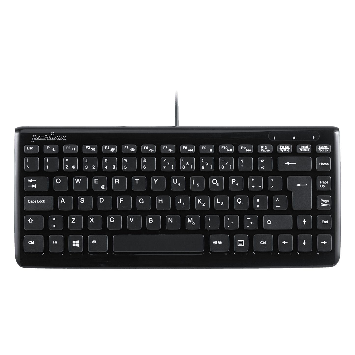 PERIBOARD-407 B - Wired Mini Keyboard - Perixx Europe