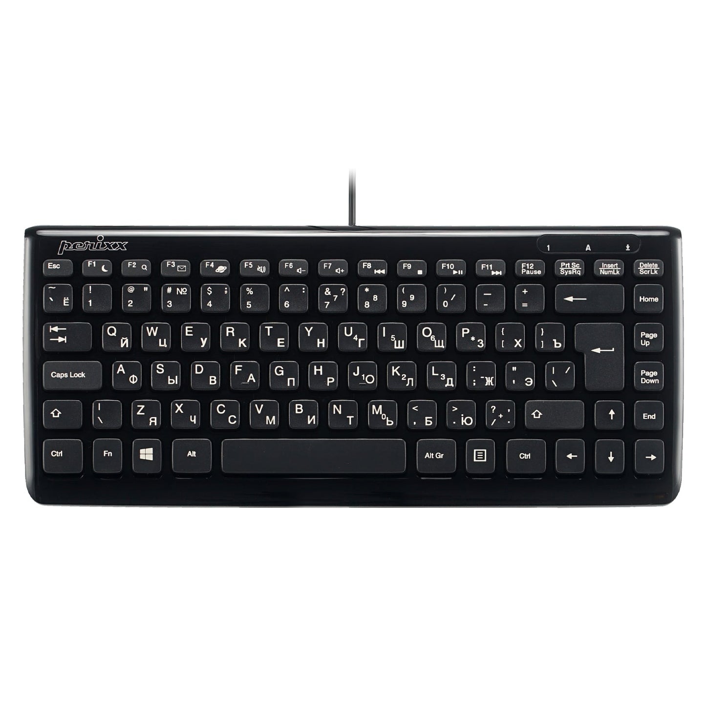 PERIBOARD-407 B - Wired Mini Keyboard - Perixx Europe