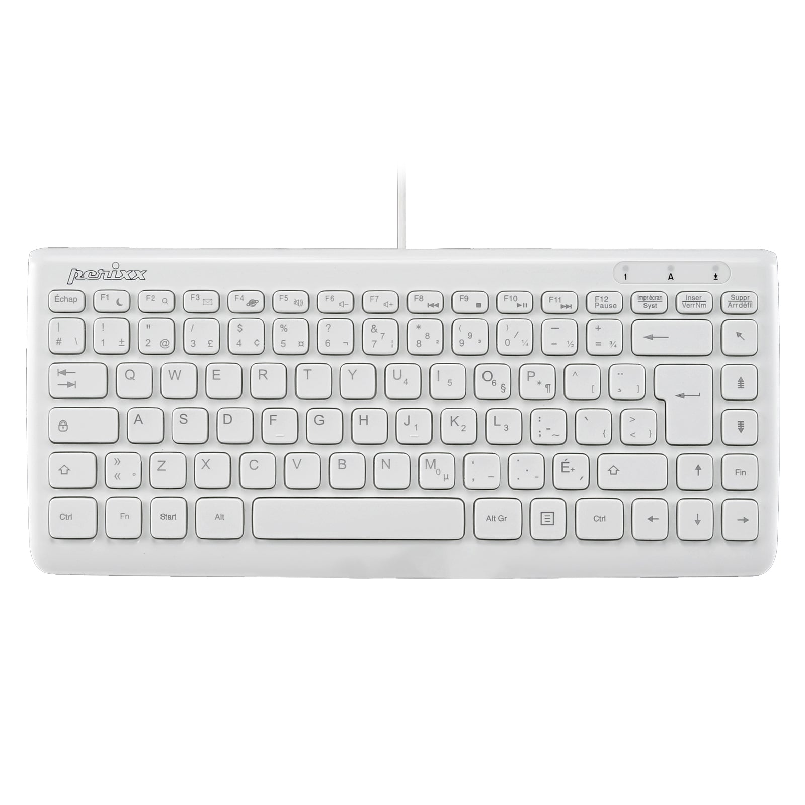 PERIBOARD - 407 Wired Mini Keyboard - Perixx Europe