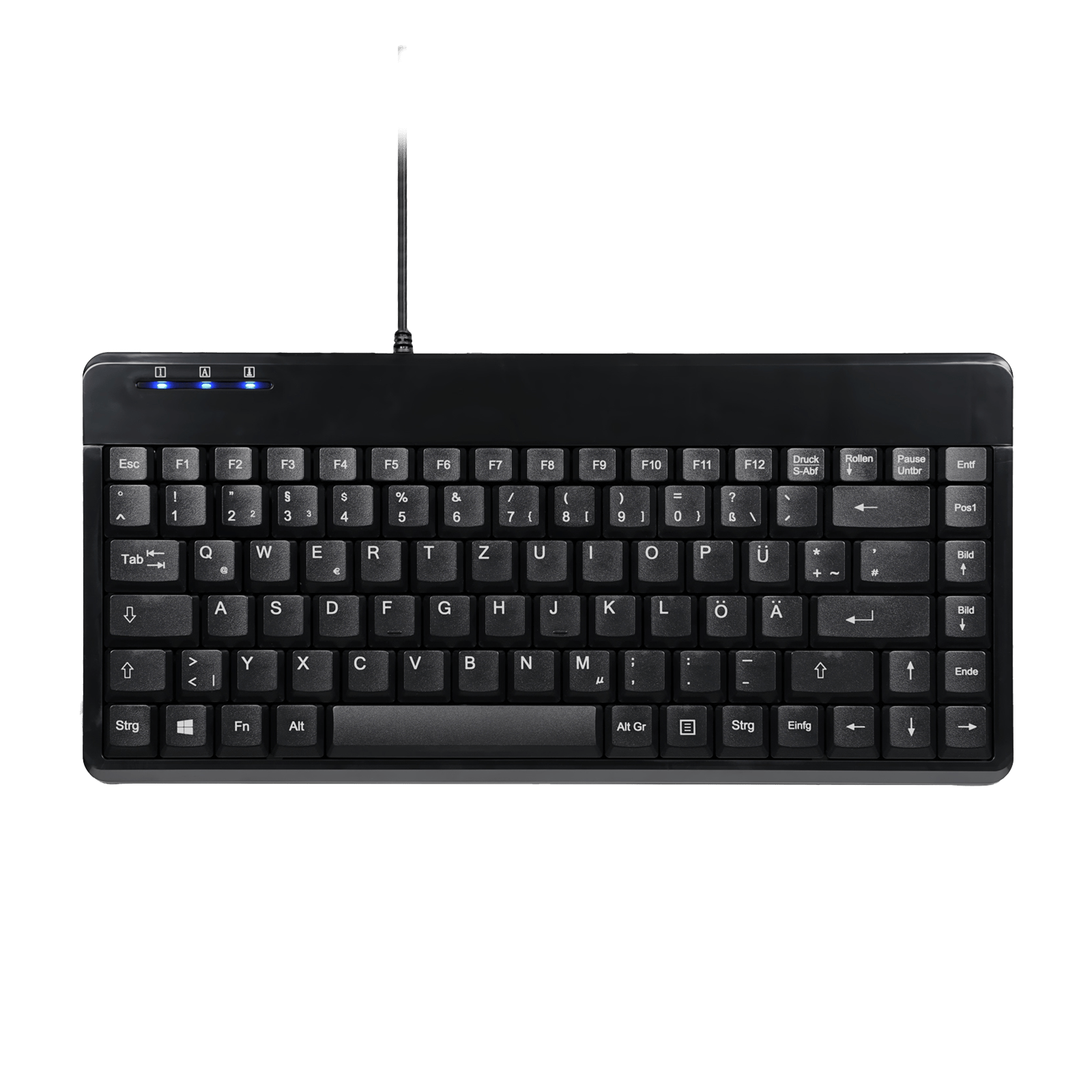 PERIBOARD-409 H - Wired Mini 75% Keyboard Extra USB Ports - Perixx Europe