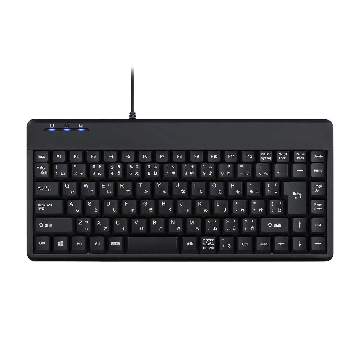 PERIBOARD-409 H - Wired Mini 75% Keyboard Extra USB Ports - Perixx Europe