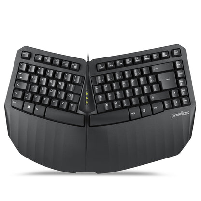 PERIBOARD-413 B - Wired Compact 75% Ergonomic Keyboard - Perixx Europe