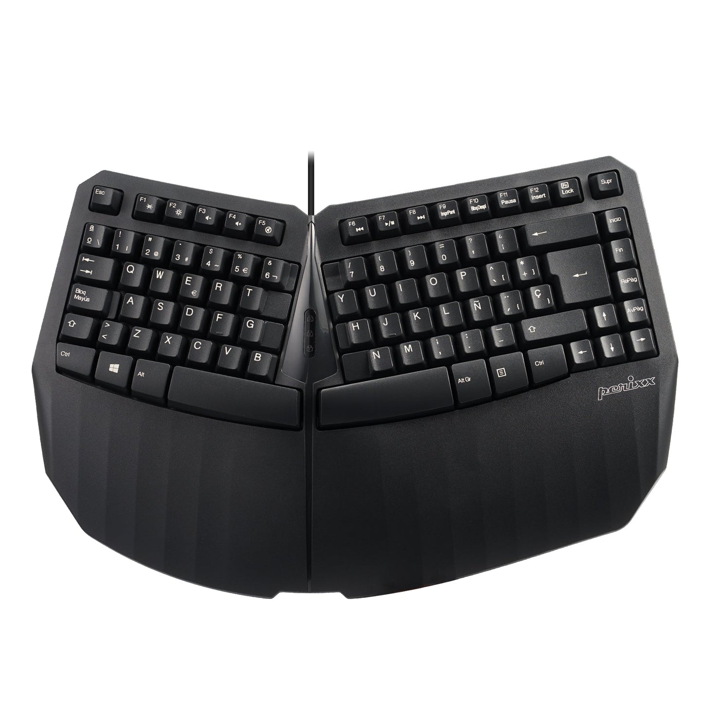 PERIBOARD-413 B - Wired Compact 75% Ergonomic Keyboard - Perixx Europe