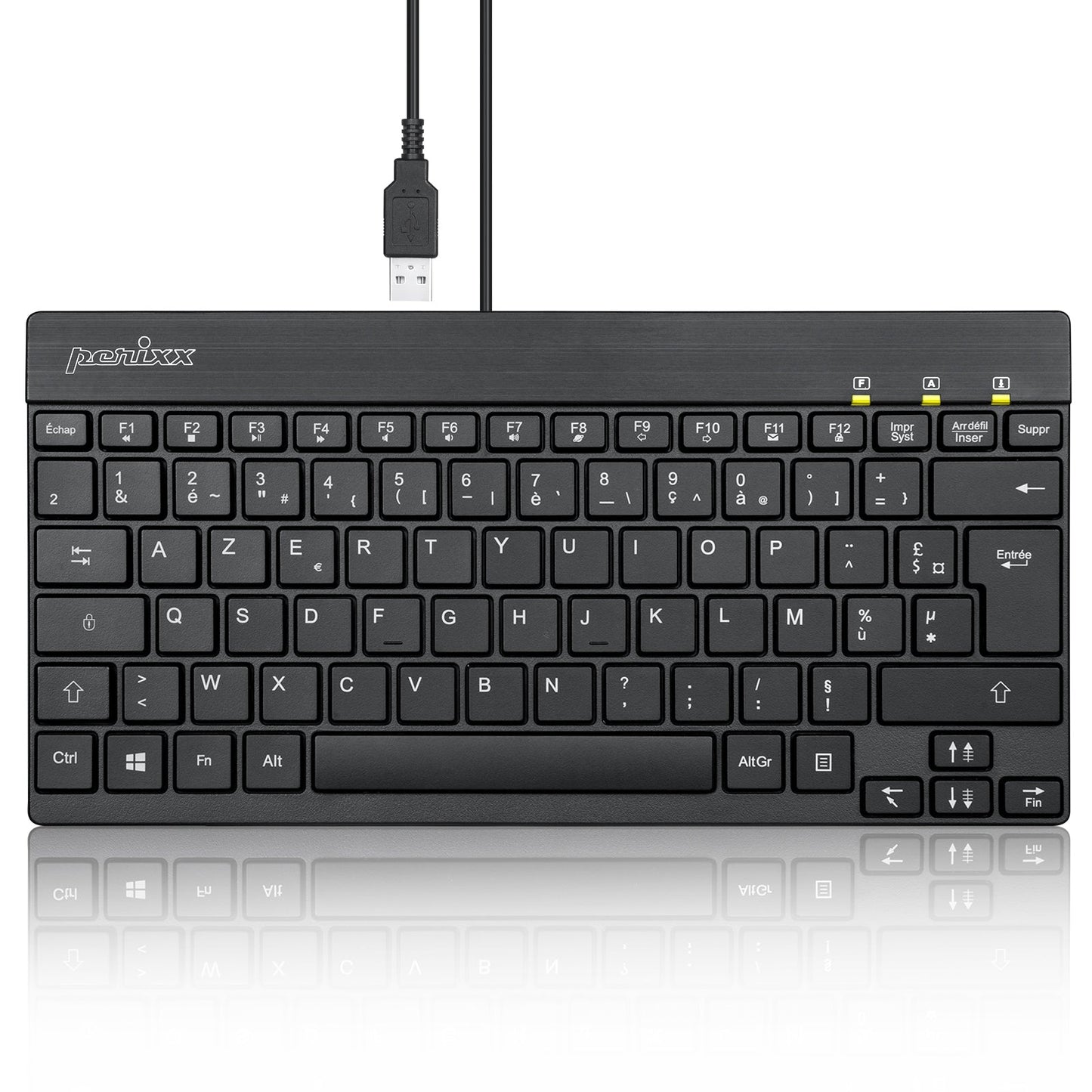 PERIBOARD-426 - Wired Mini Keyboard 70% Quiet Keys - Perixx Europe