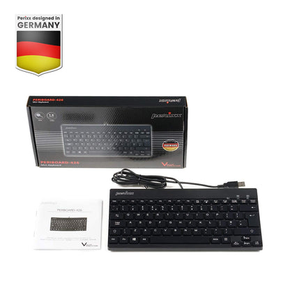 PERIBOARD-426 - Wired Mini Keyboard 70% Quiet Keys - Perixx Europe