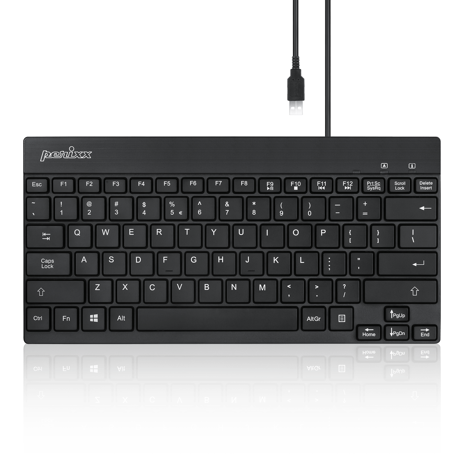 PERIBOARD-426 - Wired Mini Keyboard 70% Quiet Keys - Perixx Europe