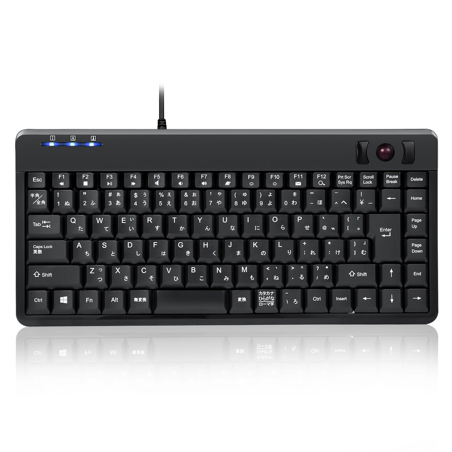 PERIBOARD - 505 H PLUS Wired Mini Trackball Keyboard - Perixx Europe