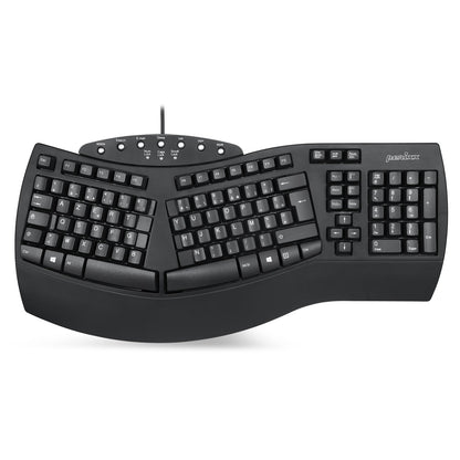 PERIBOARD-512 B - Wired Ergonomic Keyboard 100% - Perixx Europe