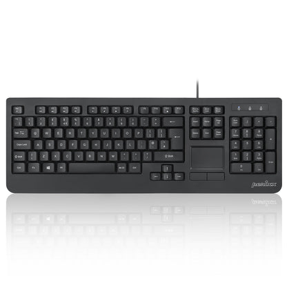 PERIBOARD-513 - Wired Touchpad Keyboard 100% - Perixx Europe