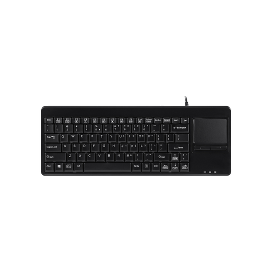 PERIBOARD-515 H PLUS - Wired Touchpad Keyboard 75% Extra USB Ports - Perixx Europe