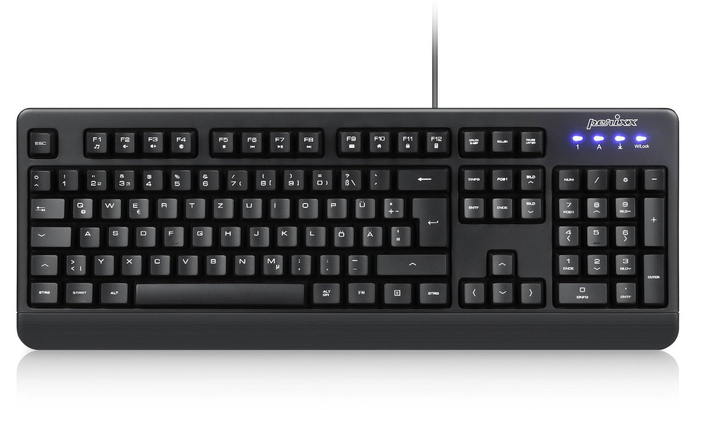 PERIBOARD - 517 Wired Waterproof and Dustproof Keyboard - Perixx Europe