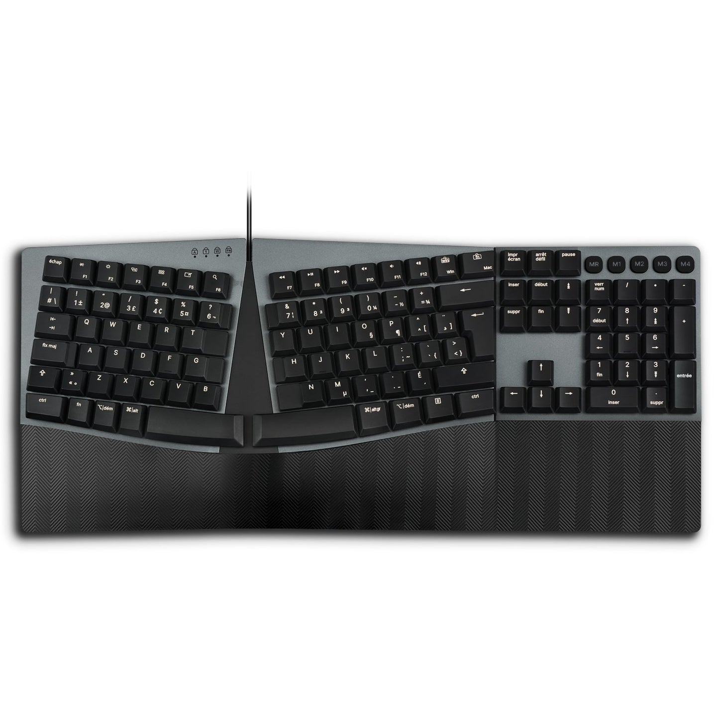 PERIBOARD - 535 Wired Ergo - Mechanical Keyboard - Perixx Europe