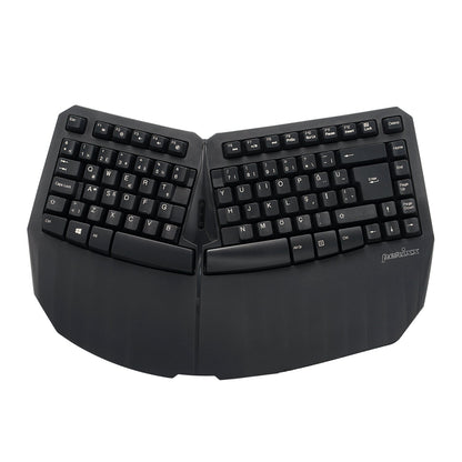 PERIBOARD-613 B - Wireless Ergonomic Keyboard 75% plus Bluetooth Connection - Perixx Europe