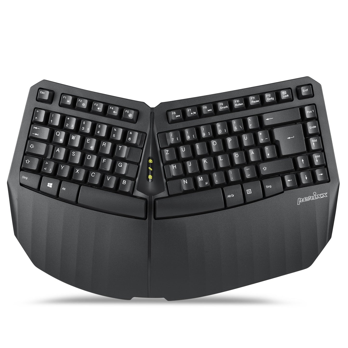 PERIBOARD-613 B - Wireless Ergonomic Keyboard 75% plus Bluetooth Connection - Perixx Europe