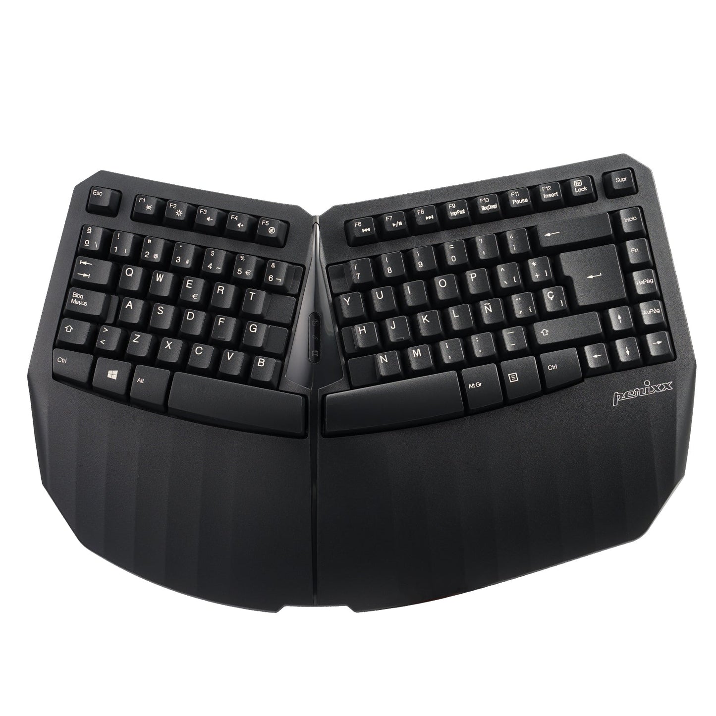 PERIBOARD-613 B - Wireless Ergonomic Keyboard 75% plus Bluetooth Connection - Perixx Europe