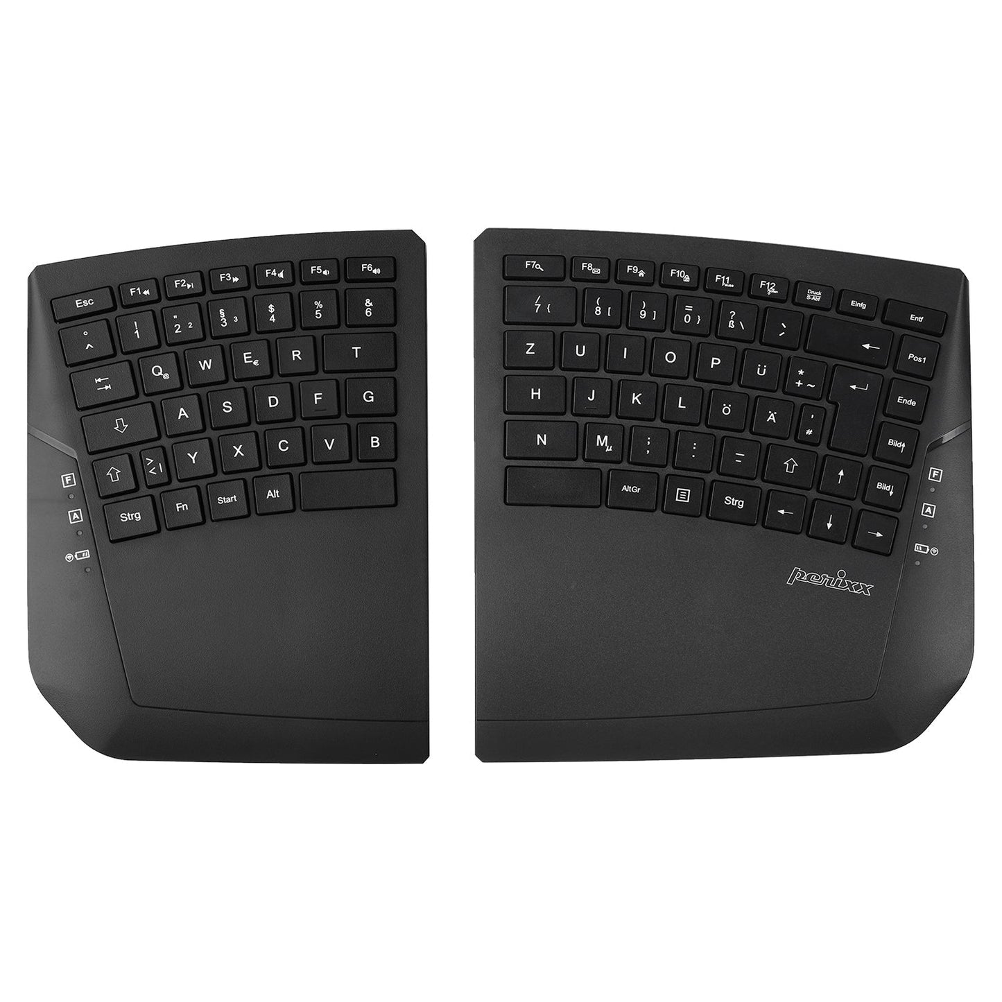 PERIBOARD - 624B Wireless Ergonomic Split Keyboard with Adjustable Tilt Angle - Perixx Europe